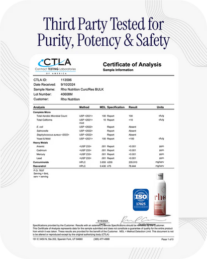 Rho Nutrition - Cellular Health Essentials Bundle – Liquid Liposomal Supplements for Healthy Aging & Cellular Support - NAD+, Curcumin + Resveratrol, & Glutathione (3 Pack)