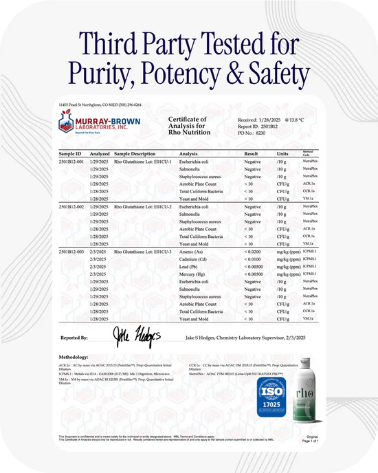 Rho Nutrition - Cellular Health Essentials Bundle – Liquid Liposomal Supplements for Healthy Aging & Cellular Support - NAD+, Curcumin + Resveratrol, & Glutathione (3 Pack)